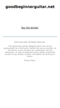 Mobile Screenshot of goodbeginnerguitar.net